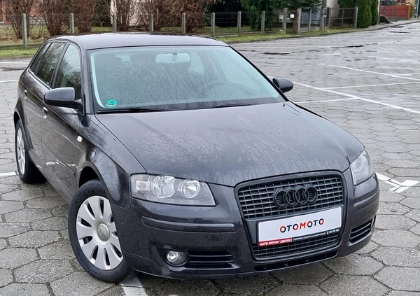 Audi A3 cena 24500 przebieg: 199000, rok produkcji 2007 z Ciężkowice małe 529